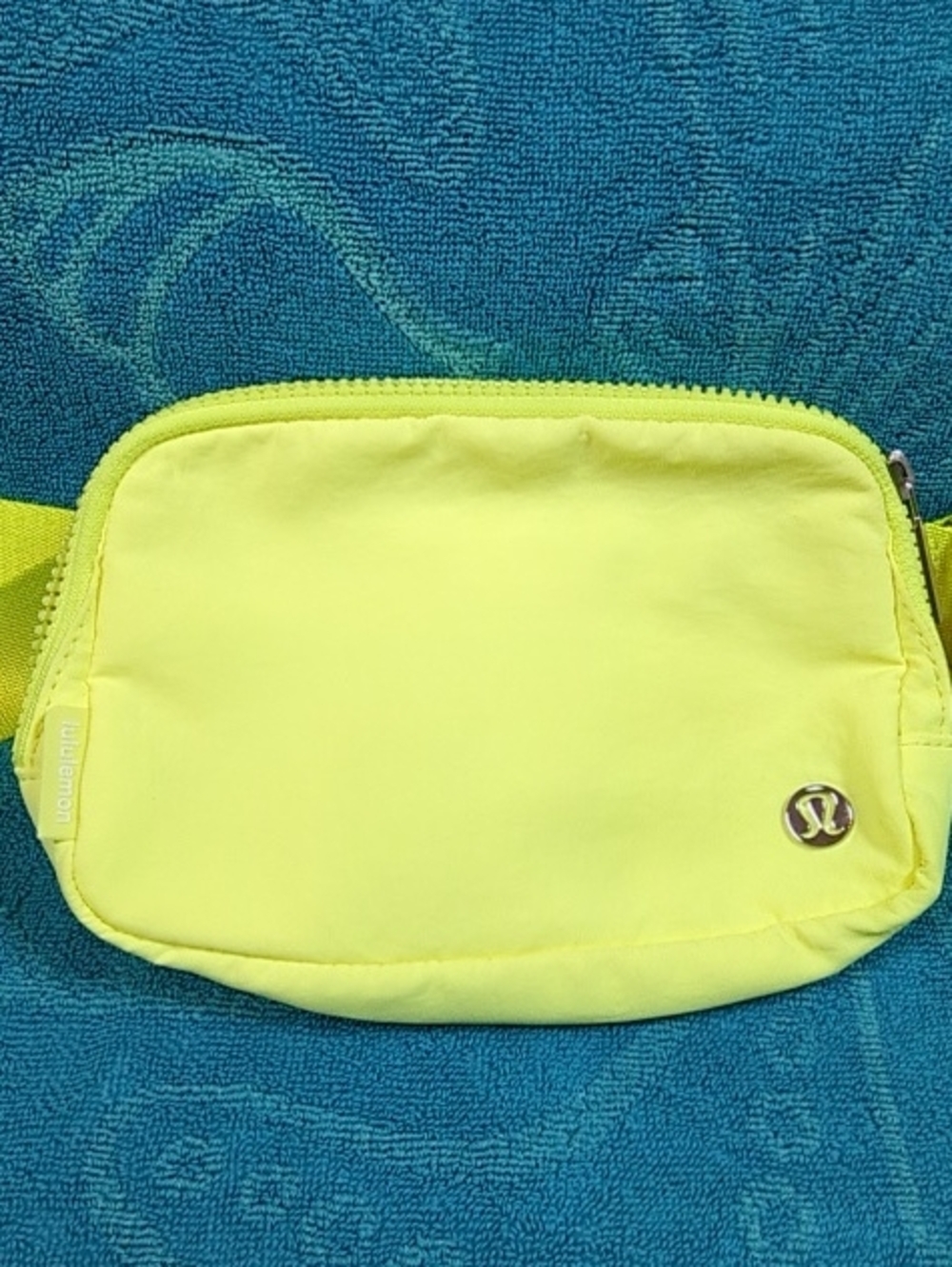 lululemon athletica Neon Yellow Crossbody Belt Bag